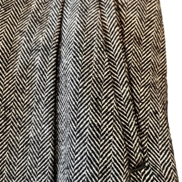 Eddie Bauer women's size 12 tweed faux wrap skirt vintage - Picture 4 of 8